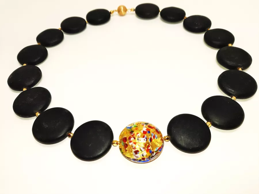 Designcollier Onyx Coins