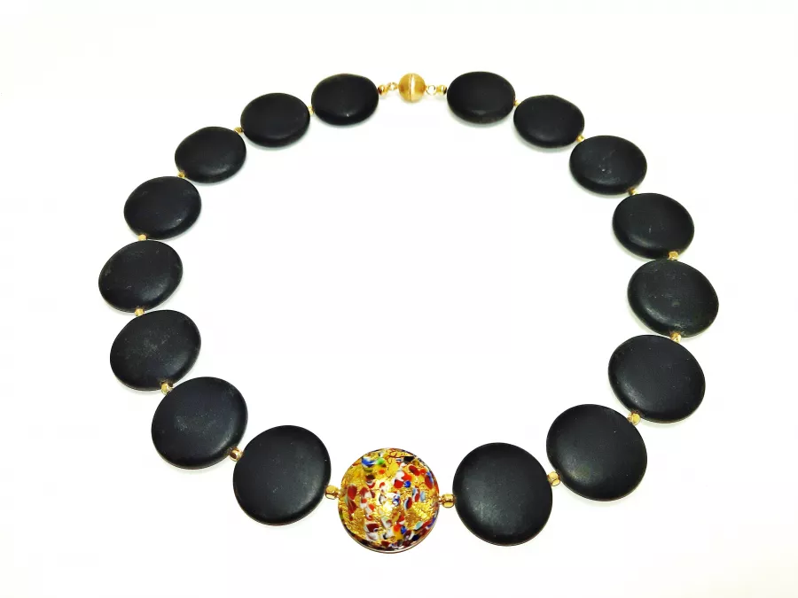 Designcollier Onyx Coins