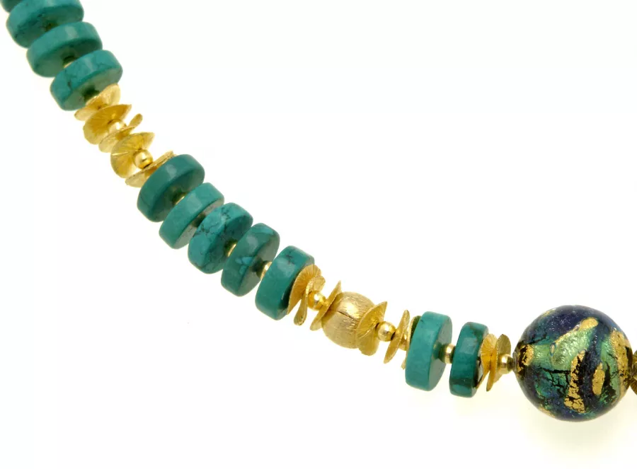 Collier Tuerkisrondelle