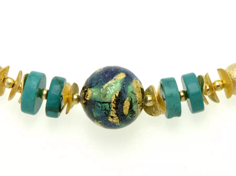 Collier Tuerkisrondelle