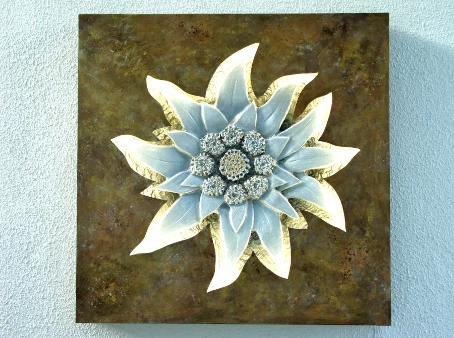 Lichtobjekt Edelweiss